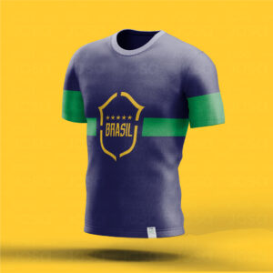 Estampa Brasil Shield