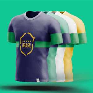 KIT Estampa Brasil Shield